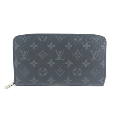 ルイヴィトン LOUIS VUITTON ジッピー・オーガナイザー NM M82081 モノグラムエクリプス ラウンドファスナー ロングウォレット 長財布 モノグラムエクリプスキャンバス ブラック