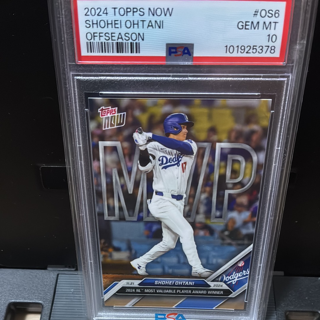 大谷翔平 [OS-6](2024 MLB トップスナウカード「LOOK FOR RELICS and AUTO-RELICS」)