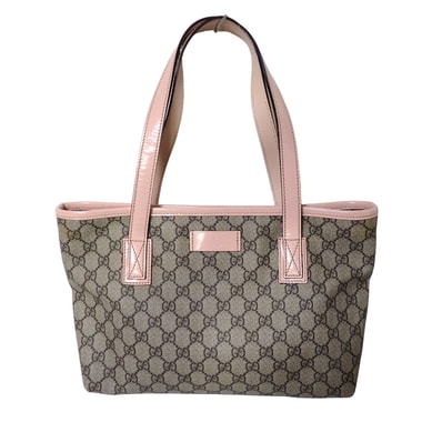 GUCCI グッチ GGスプリーム ピンク 211138 マルチカラー レディース トートバッグ