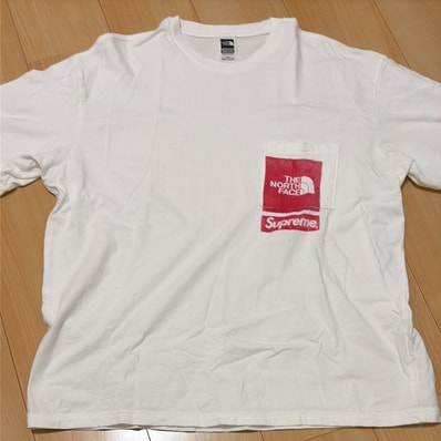 Supreme x The North Face Printed Pocket Tee "White"