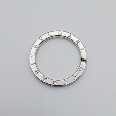 BVLGARI ブルガリ B-ZERO キーリング キーリング PC005501 シルバー925 シルバー ユニセックス【中古】
