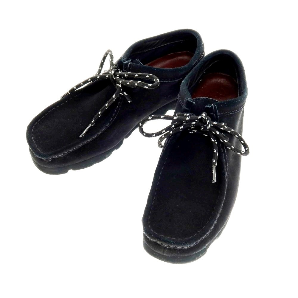 【中古】クラークス Clarks wallabee GTX スエード ワラビー ブラック【サイズUK7】【メンズ】