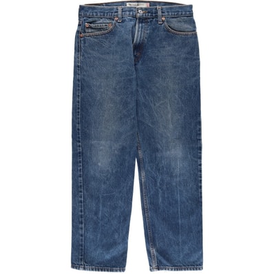 古着 リーバイス Levi's 505 REGULAR FIT テーパードデニムパンツ メンズw33相当/eaa615344