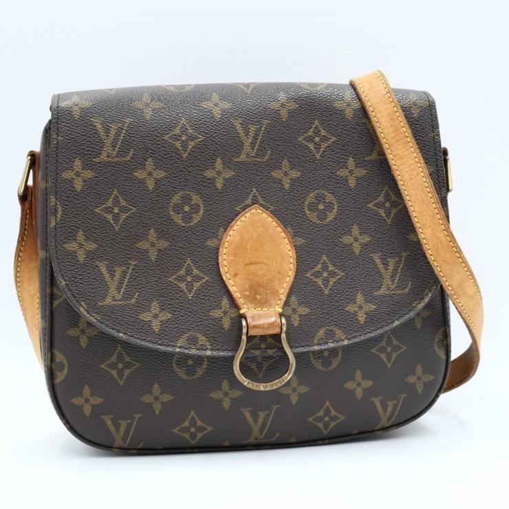 LOUIS VUITTON(ルイ・ヴィトン)サンクルー ヴィンテージ ショルダーバッグ モノグラムキャンバス ブラウン レディース M51242【中古】