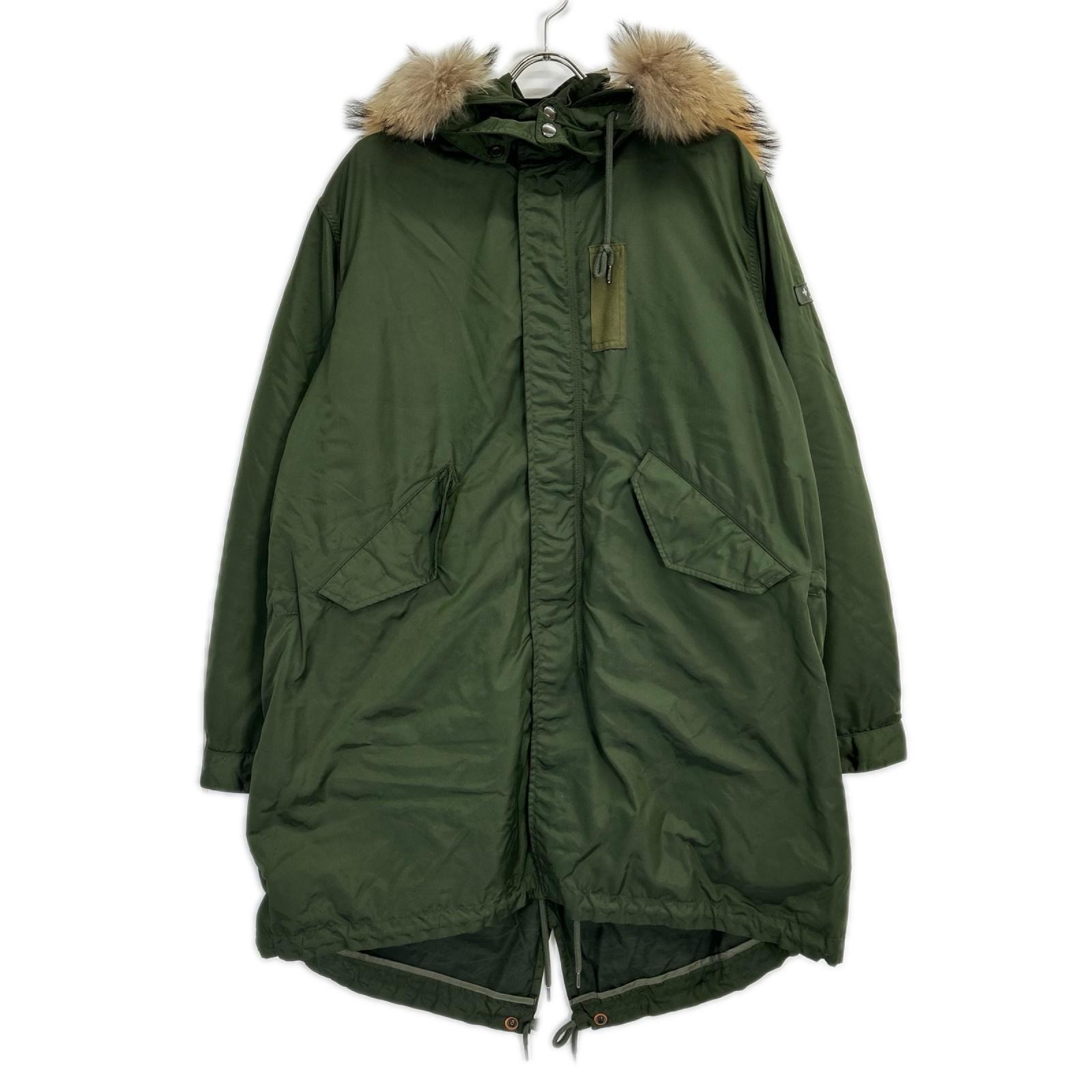 タトラス MTK18A473 18AW カーキ ラクーンファー付き MONTE liner mod coat 02