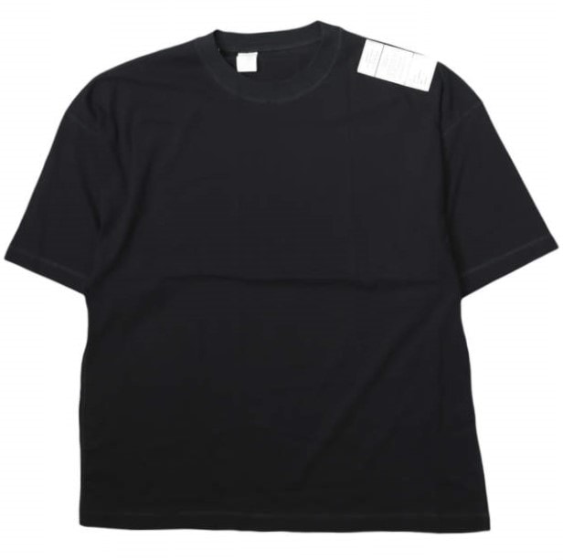 新品 N.HOOLYWOOD TEST PRODUCT EXCHANGE SERVICE エヌハリウッド 26AW 日本製 90s US軍 パフォーマンスTシャツ 9262-CS53-026 42(XL) BLACK 半袖 ミスターハリウッド オーバーサイズ