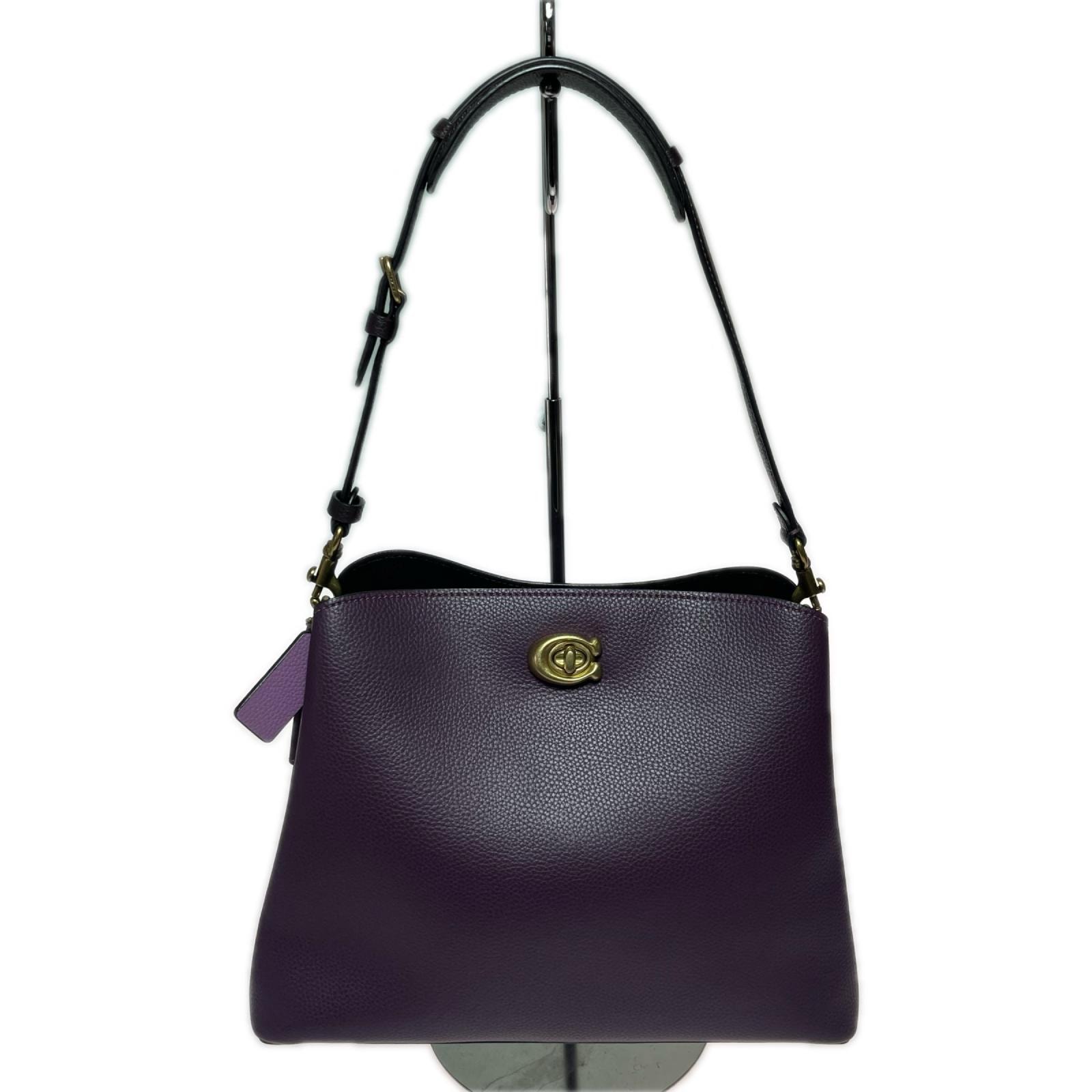 COACH コーチ 2WAYショルダーバッグ C2590 パープル