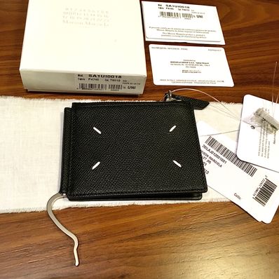 Maison Margiela Money Clip Wallet "Black"
