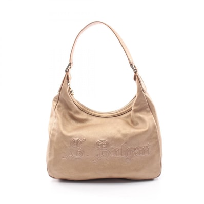 ブルガリ BVLGARI COLLEZIONE コレツィオーネ ショルダーバッグ バッグ レザー レディース ゴールド系 【中古】