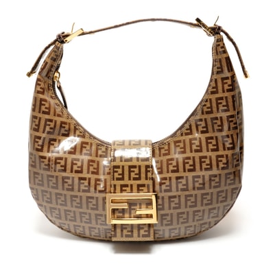 フェンディ FENDI ズッキーノ ワンショルダーバッグ ショルダーバッグ【中古】