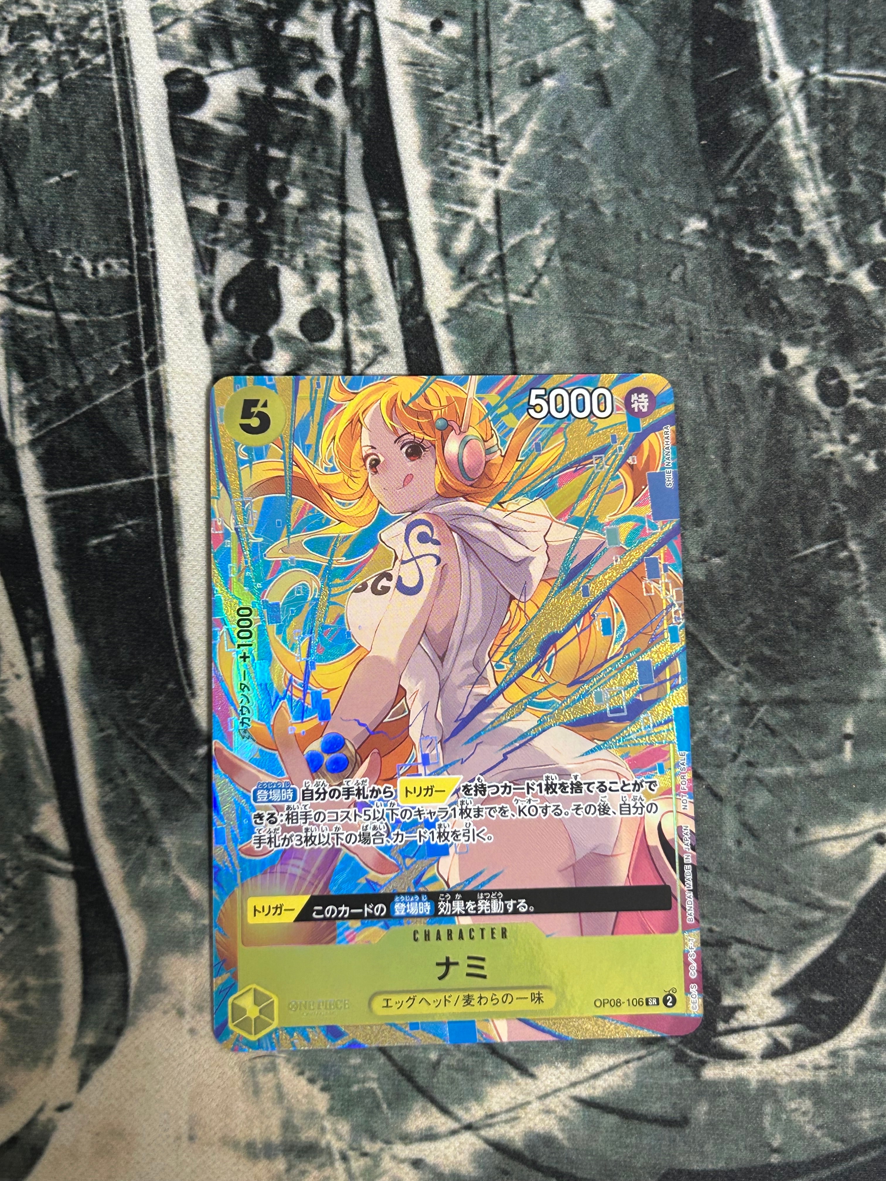 PSA10】ナミ SR [OP08-106](「プロモーションパックEX Vol.3」) 1枚の
