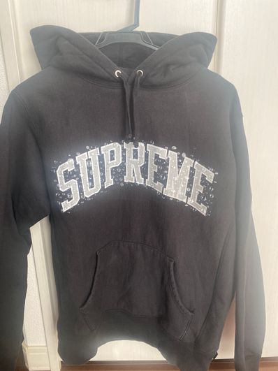 Supreme Water Arc Hooded Sweatshirt "Black"