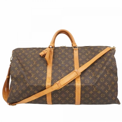 【6dd4298】ルイヴィトン ボストンバッグ モノグラム キーポルバンドリエール60 M41412 ブラウン【中古】メンズ レディース ユニセックス