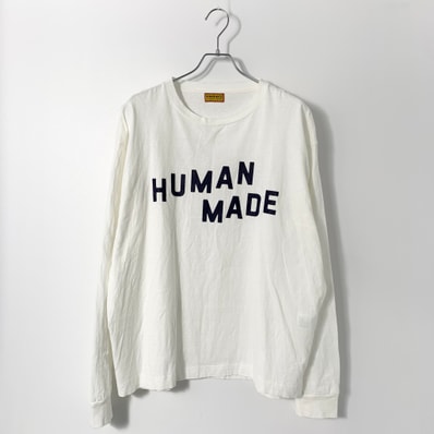 HUMAN MADE Graphic L/S T-Shirt "White"
