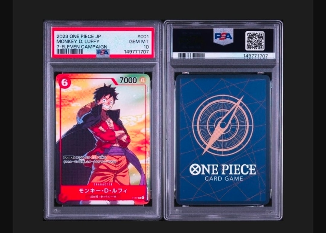 モンキー・D・ルフィ PSA10 セブンイレブン プロモ ワンピースカード モンキー・D・ルフィ PSA10 セブンイレブン プロモ ワンピースカード