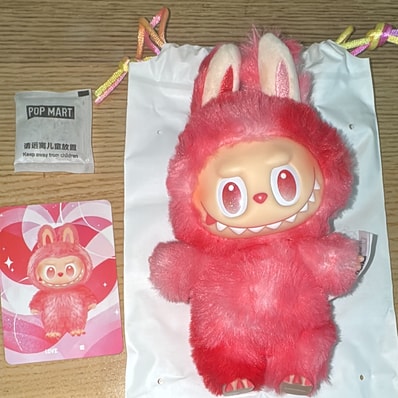 POP MART THE MONSTERS (LABUBU) Big into Energy Series Plush Pendant LOVE