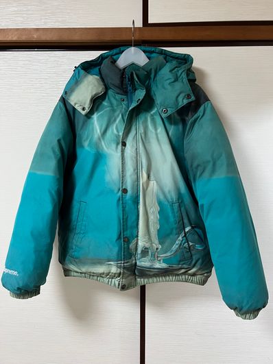Supreme Fuck Down Jacket "Blue Green"