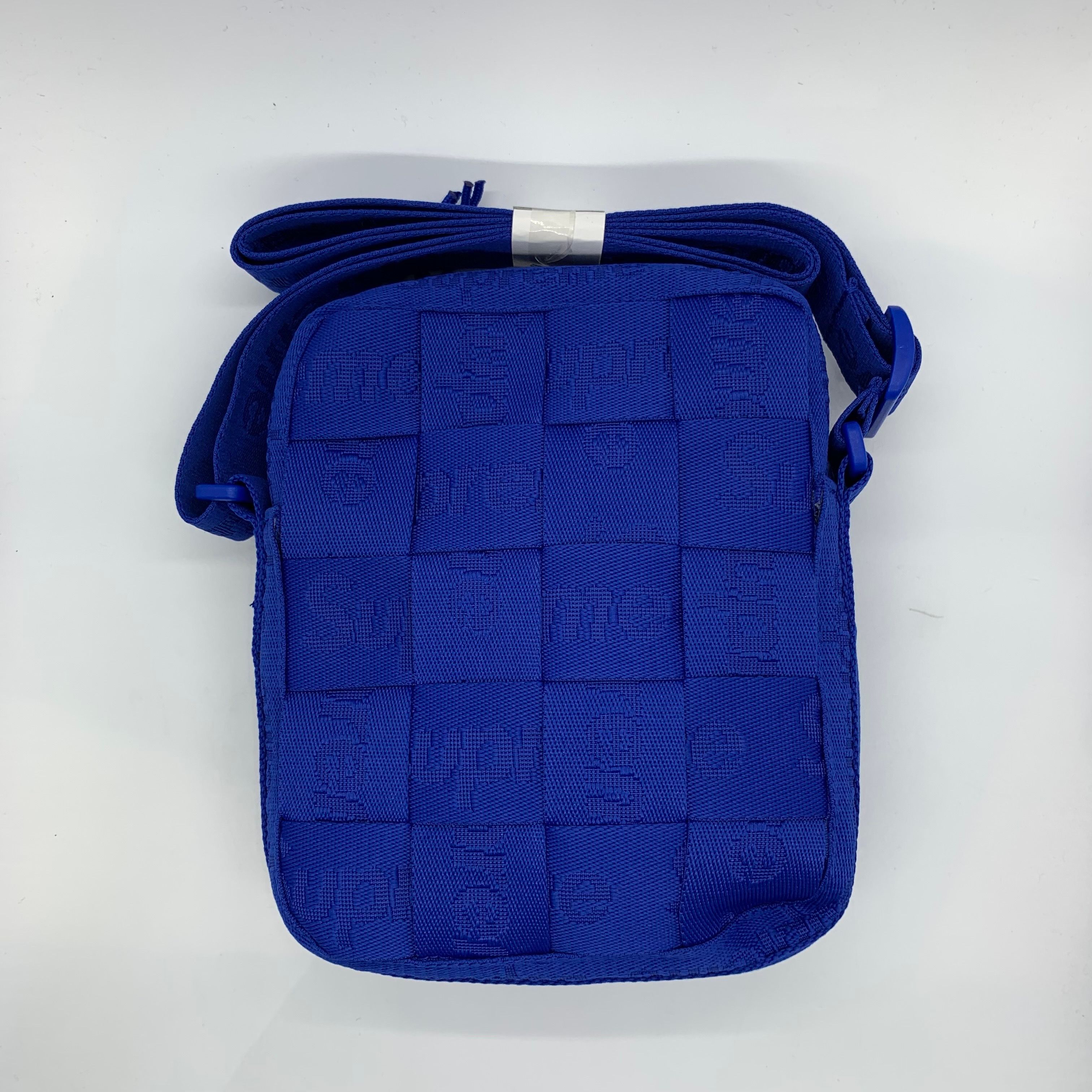 Supreme Woven Shoulder Bag "Royal" (24SS)