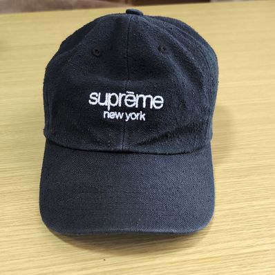 Supreme Classic Logo 6-Panel "Black"