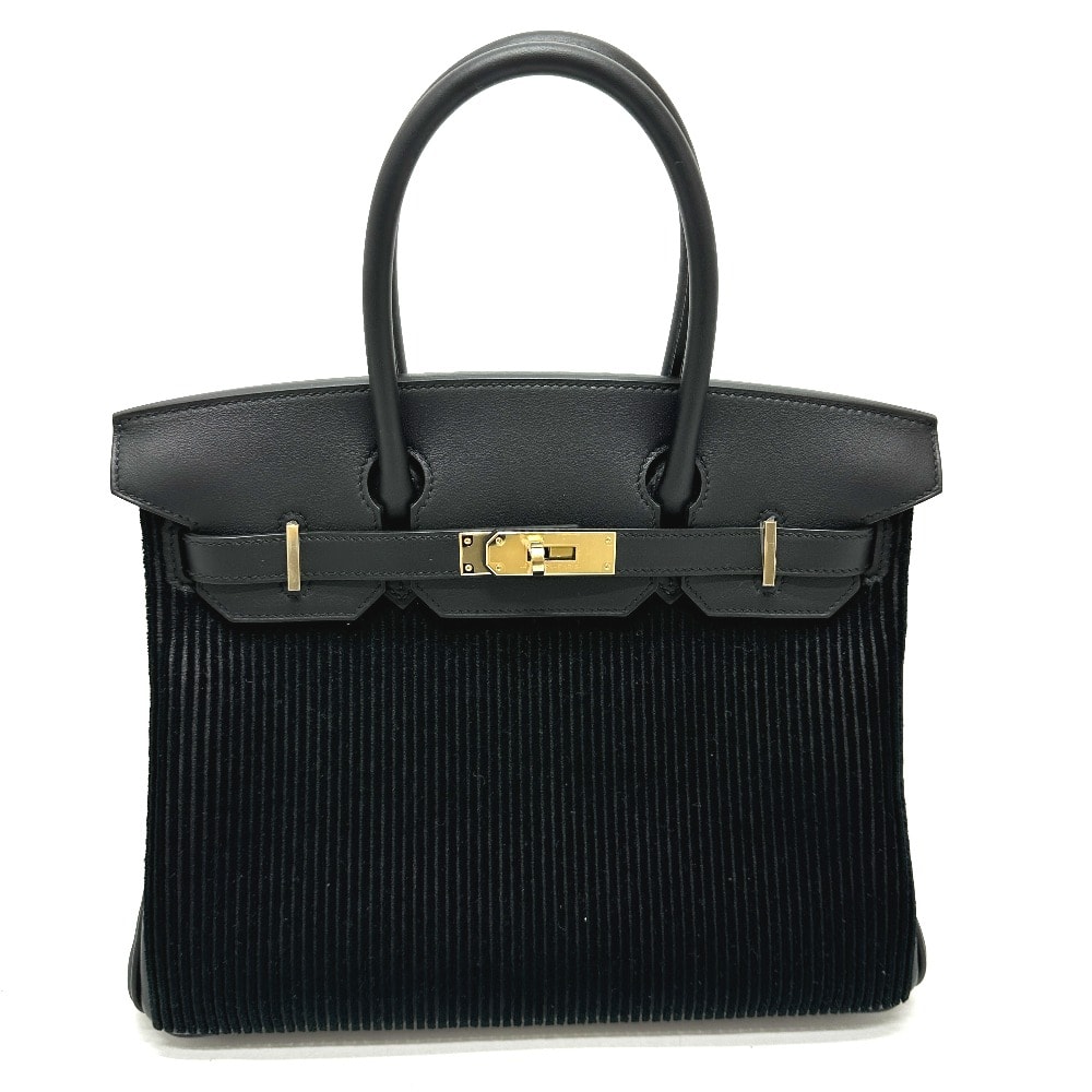 エルメス HERMES バーキン30 コートアコート カバン トートバッグ ハンドバッグ ヴォースイフト B刻 ブラック 未使用