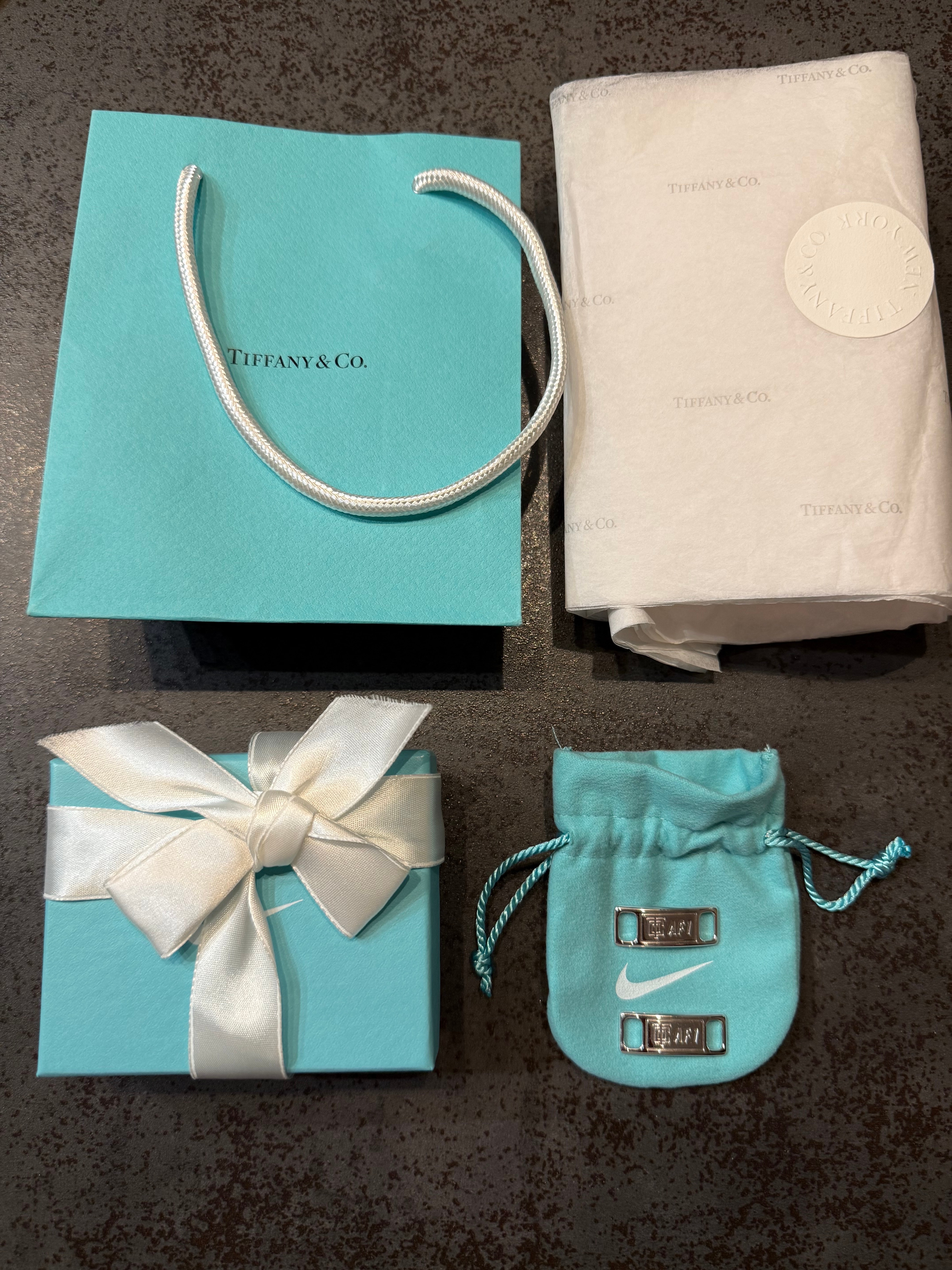 Tiffany & Co. x Nike Air Force 1 Dubre (Set of 2) "Sterling Silver"