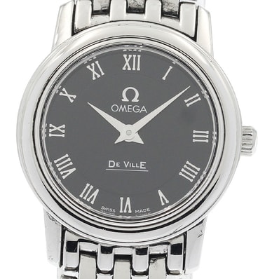 ★保 オメガ デビル プレステージ 4570.52 レディース 【中古】