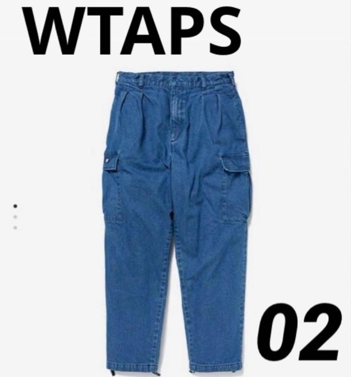 WTAPS MILT2301 / Trousers / Cotton. Denim "Indigo"