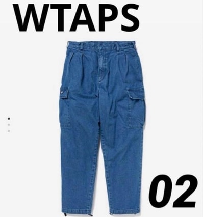 WTAPS MILT2301 / Trousers / Cotton. Denim "Indigo"