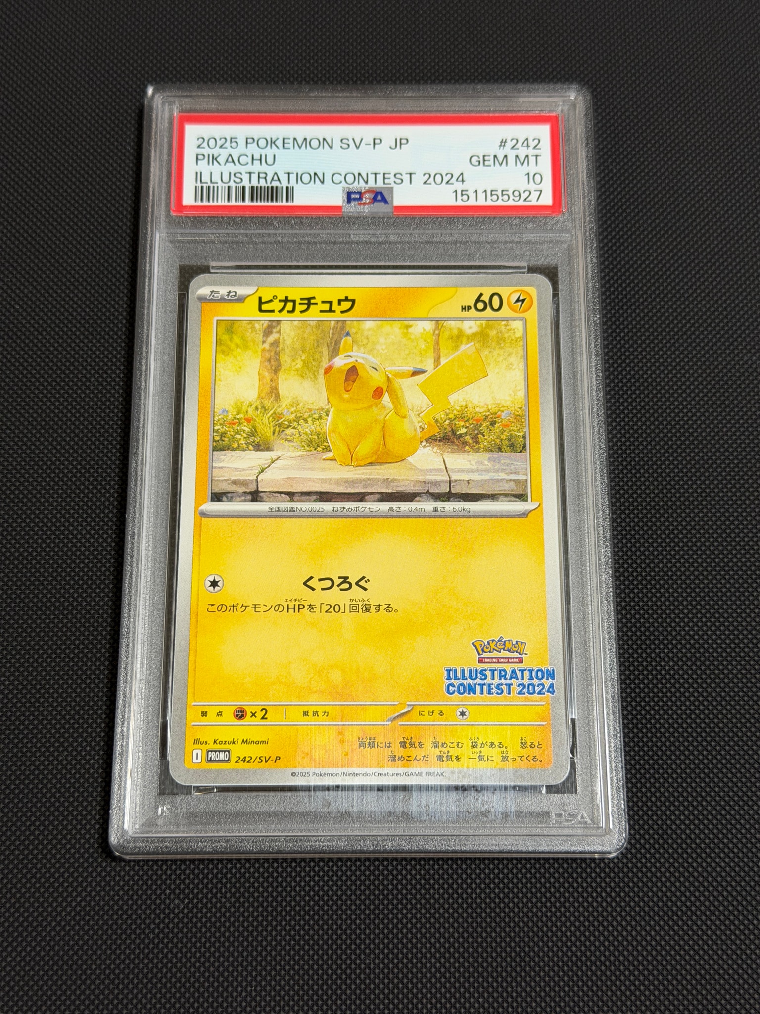 PSA10】ピカチュウ [SV-P 242](プロモカードパック