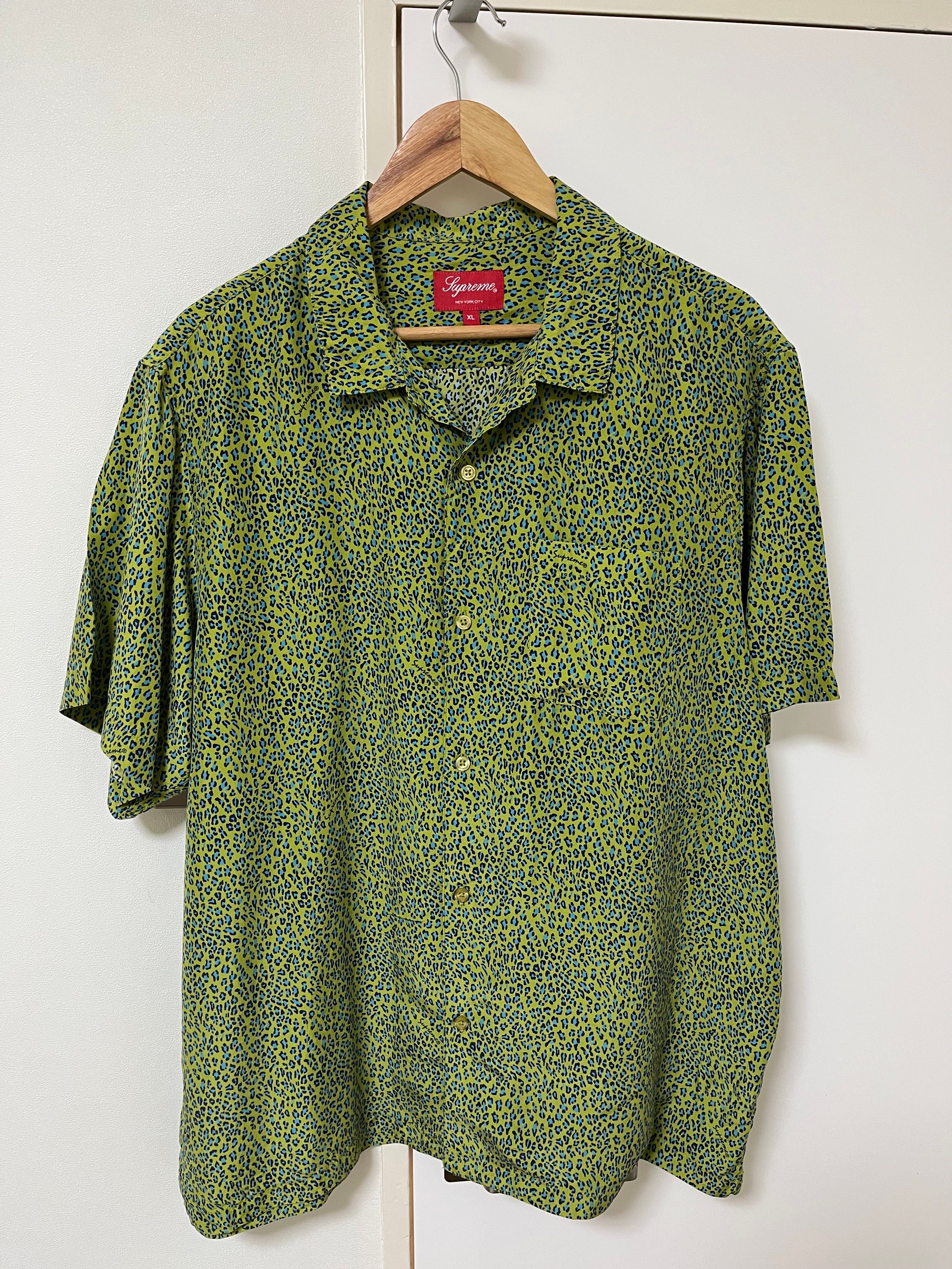Supreme Leopard Silk S/S Shirt 