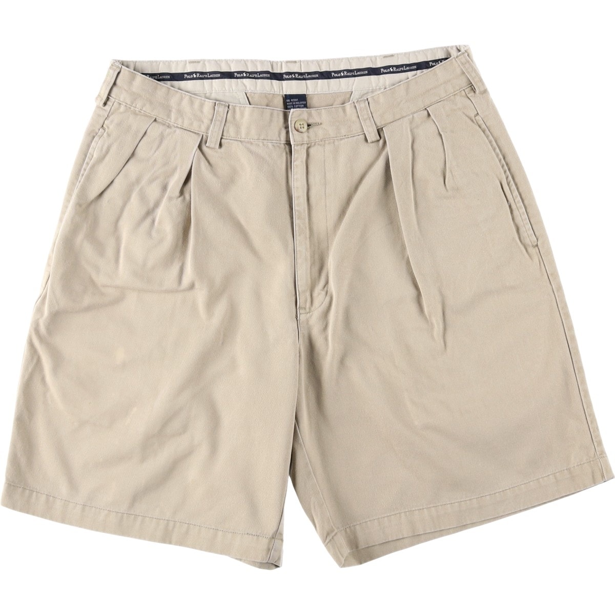 古着 ラルフローレン Ralph Lauren Polo Ralph Lauren ツータック チノショーツ ショートパンツ メンズw34相当/eaa642994