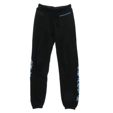 Chrome Hearts Online Limited Side Logo Print Sweat Pants "Black/Blue"