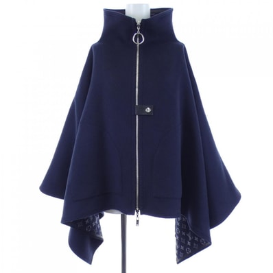 ルイヴィトン LOUIS VUITTON モノグラム インサイド ジップドケープ FFCO05QWE リバーシブル ケープ