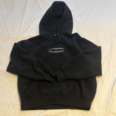 Supreme Inside Out Box Logo Hooded Sweatshirt "Black"