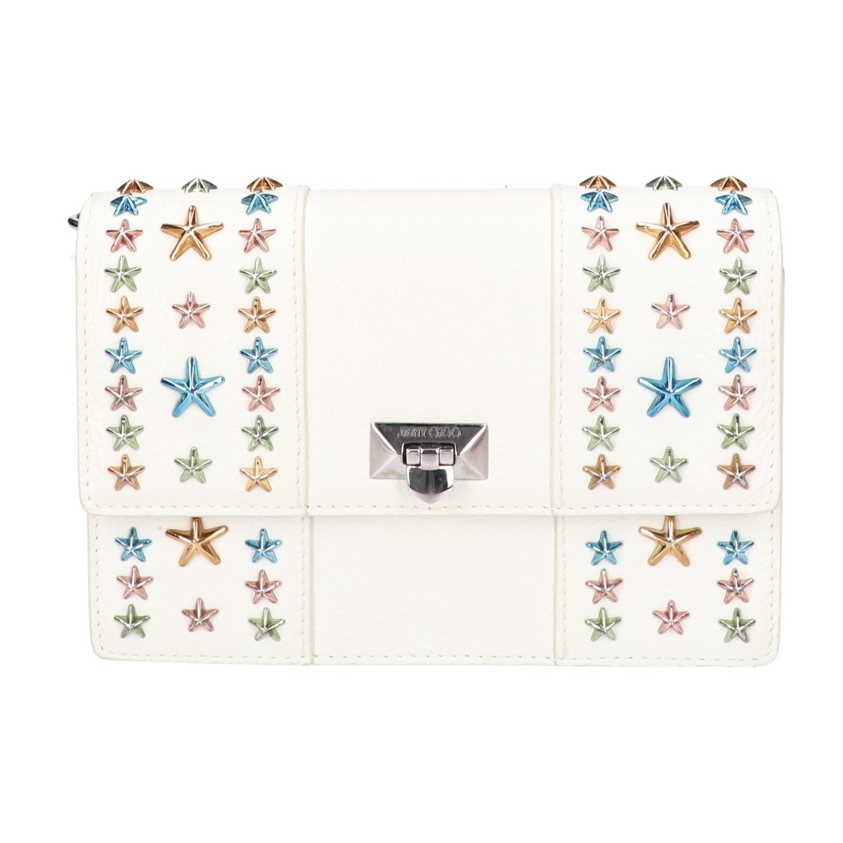 ジミーチュウ PYXIS CLUTCH スタースタッズ 2WAYショルダー
