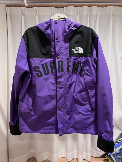 Supreme x The North Face Arc Logo Mountain Parka "Purple"