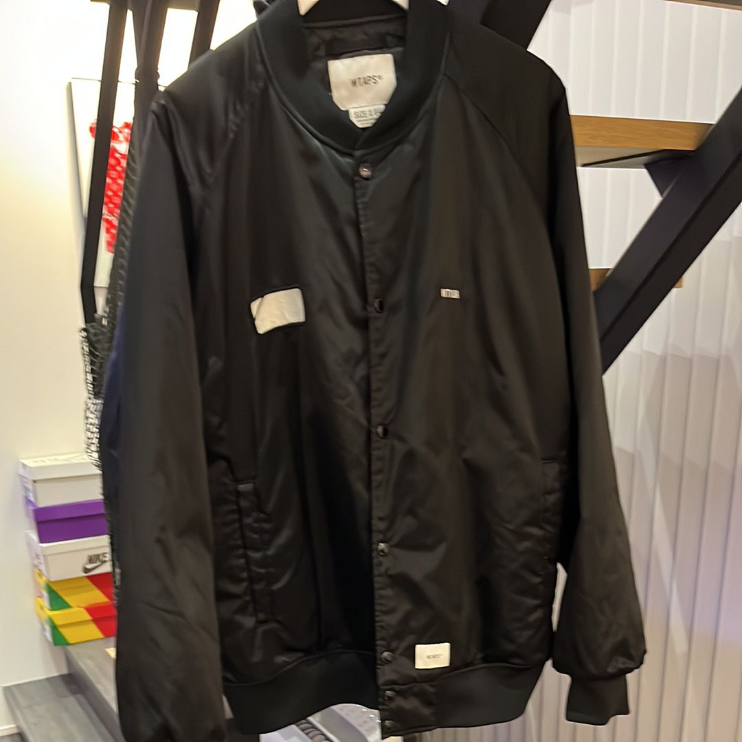 WTAPS Team / Jacket / Nylon Twill "Black"