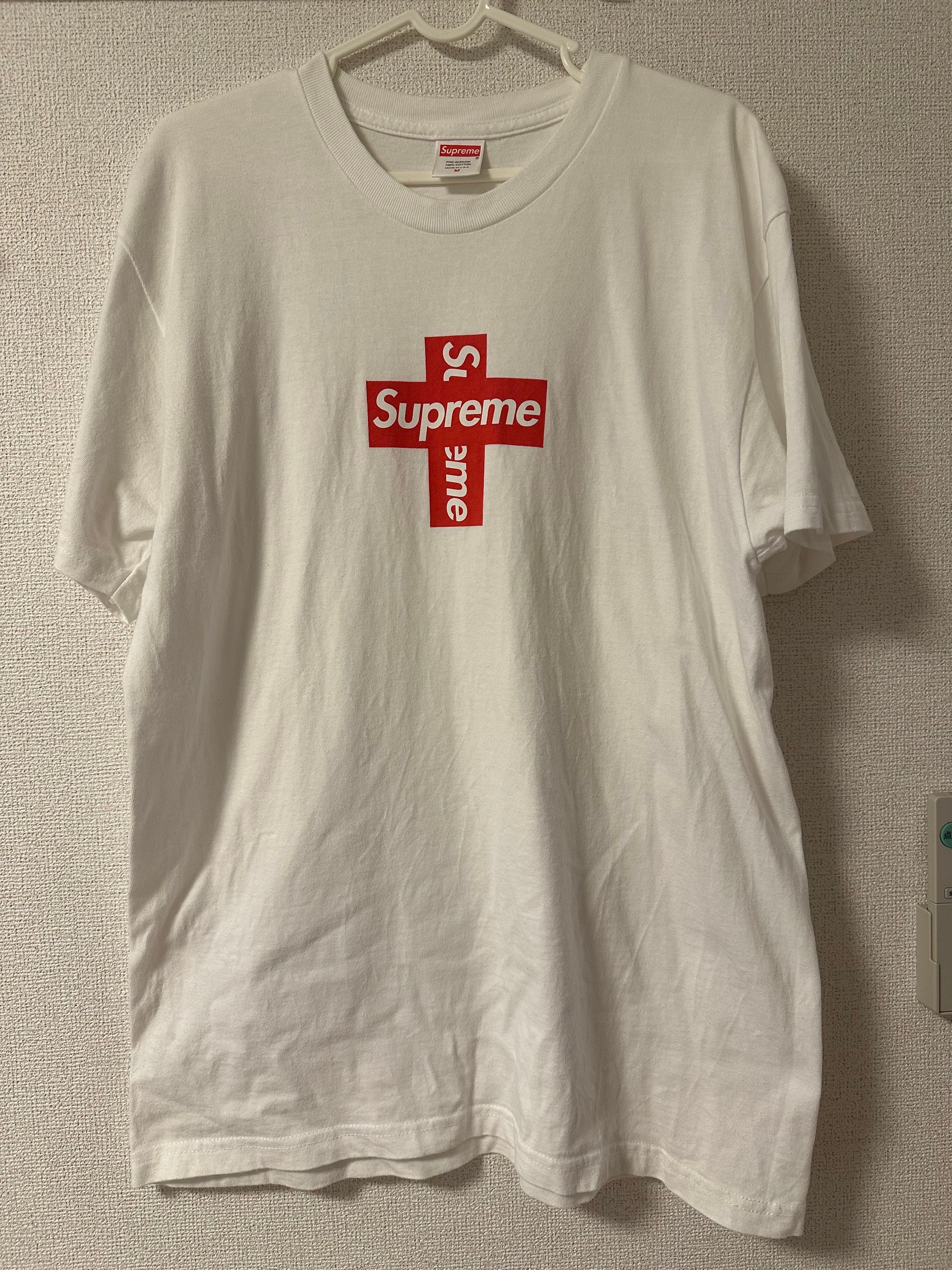 Supreme Cross Box Logo Tee "White"