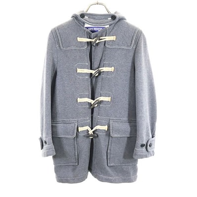 JUNYA WATANABE COMME des GARCONS MAN ジュンヤワタナベコムデギャルソンマン 2010年 日本製 ダッフルコート XS グレー 裏起毛