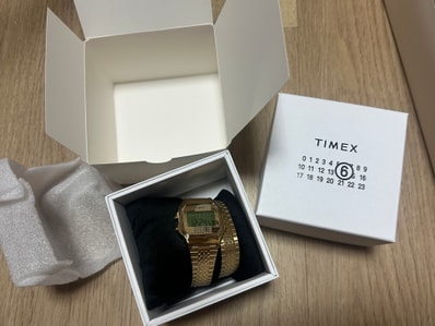 TIMEX x MM6 Maison Margiela T80 Gift Set "Gold"