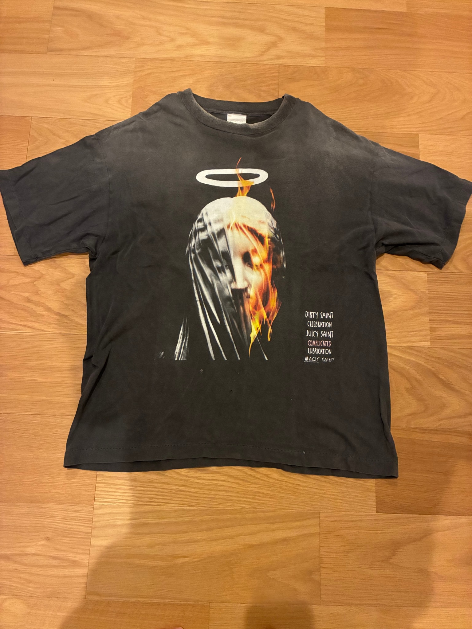 SAINT Mxxxxxx SS Tee Devil Daddy "Black" SM-HR8-0000-002