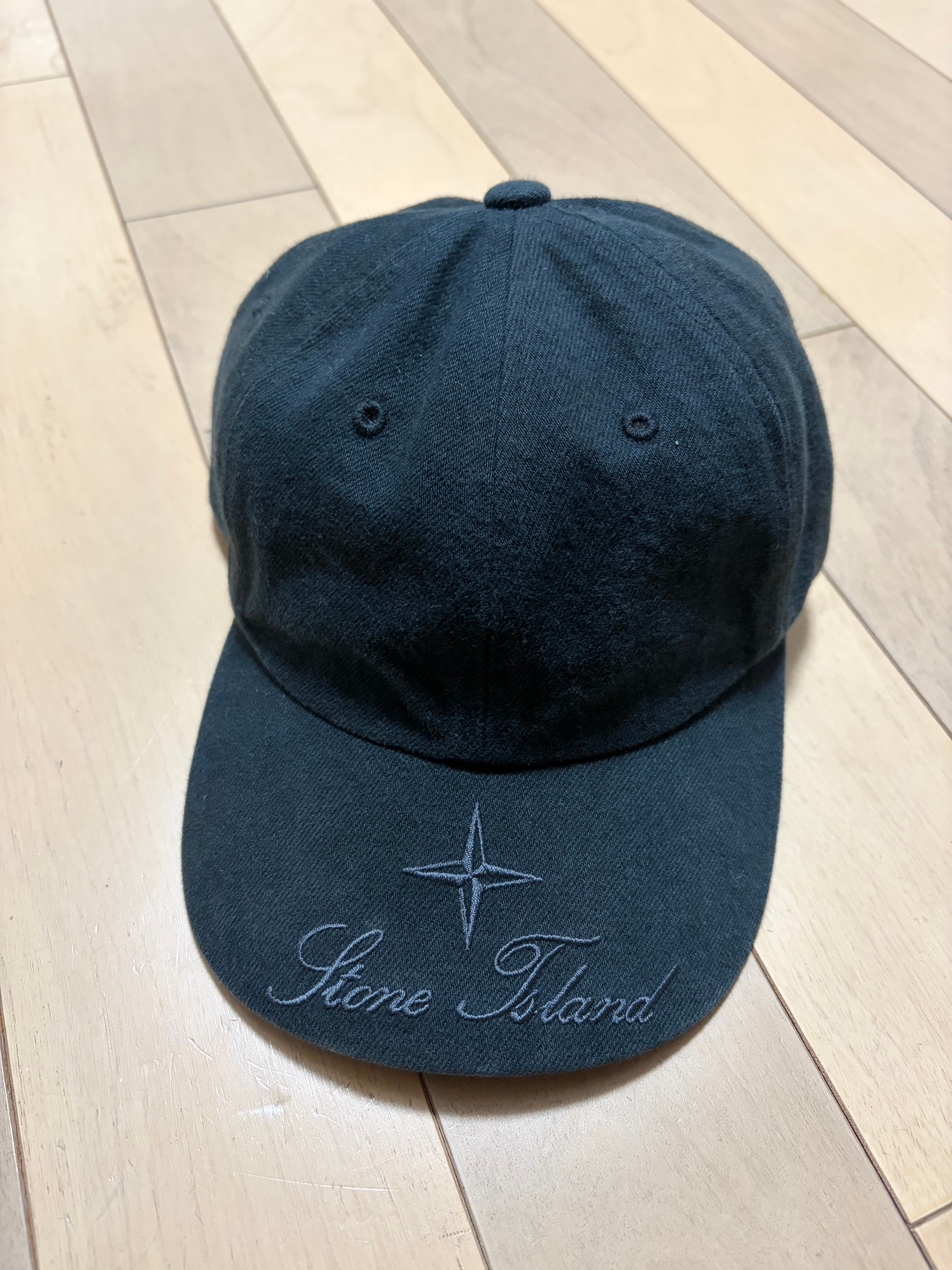 Supreme / Stone Island Denim 6-Panel "Black"
