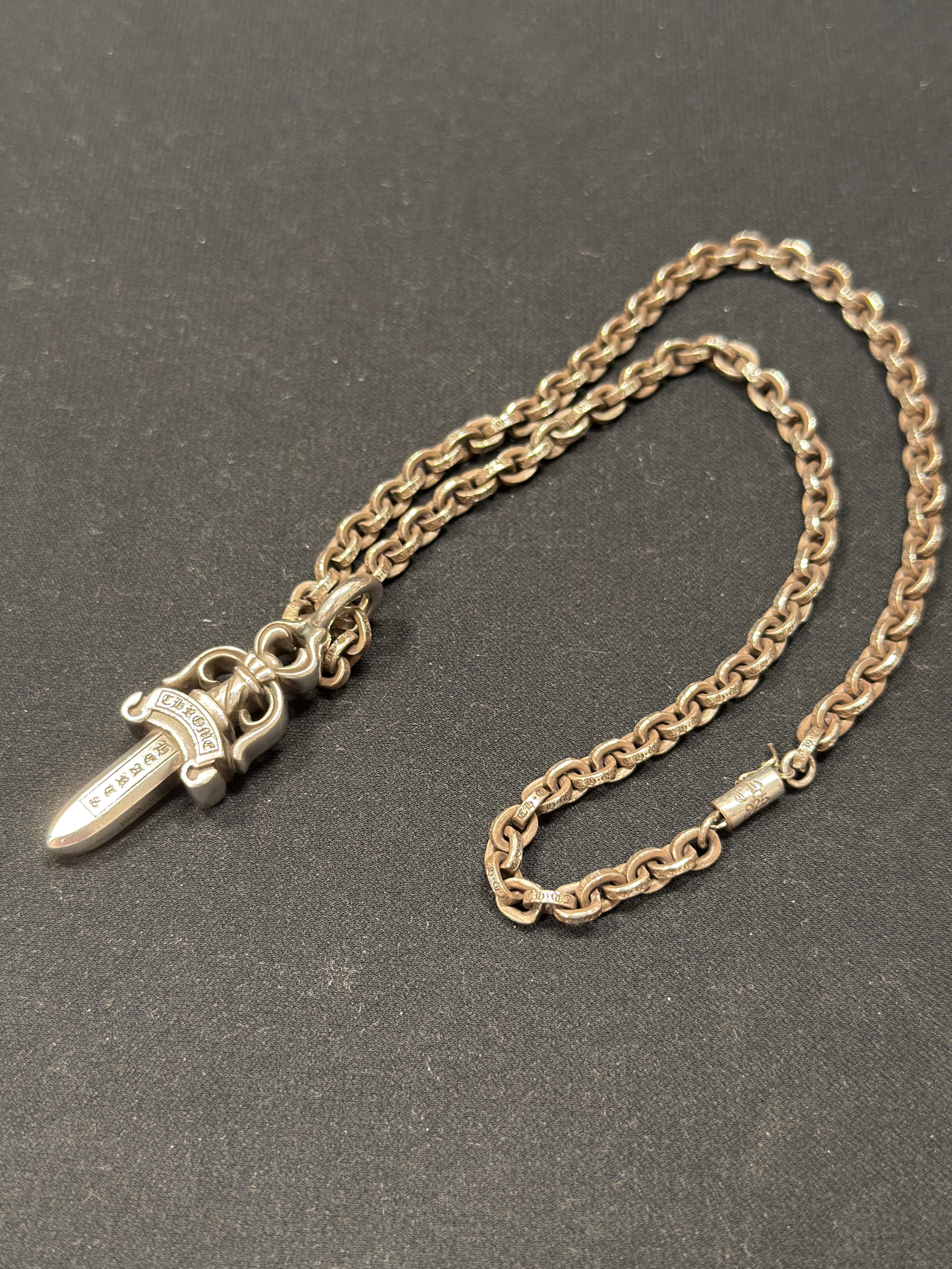 クロムハーツ 22K フープ スクロール タイニー ピアス 