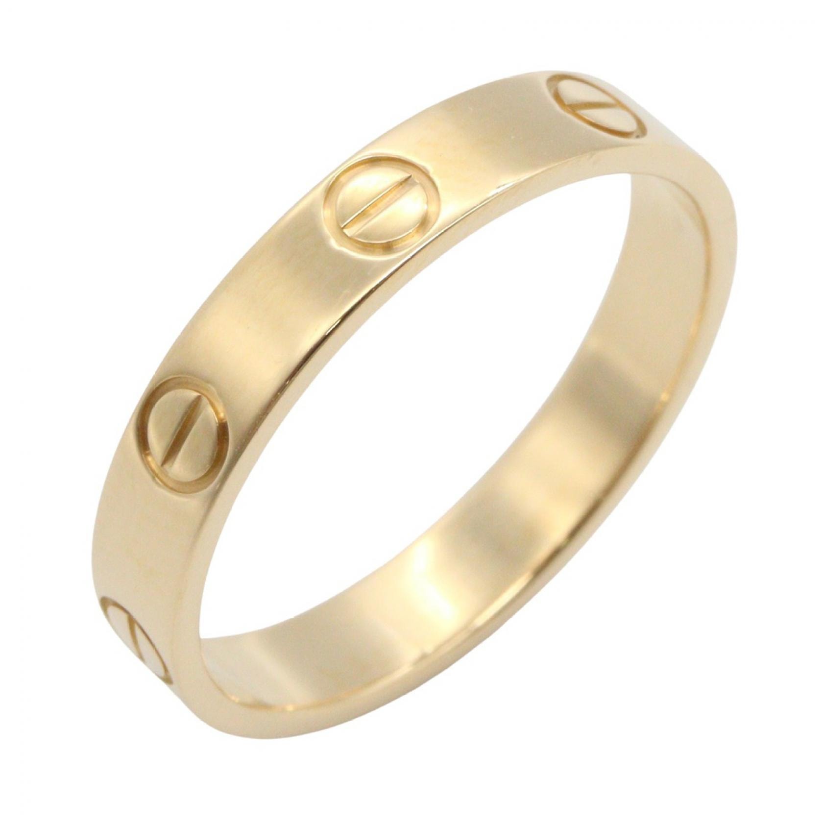 カルティエ CARTIER ミニラブリング リング・指輪 ジュエリー K18(イエローゴールド) メンズ レディース ゴールド系 B4085000 【中古】