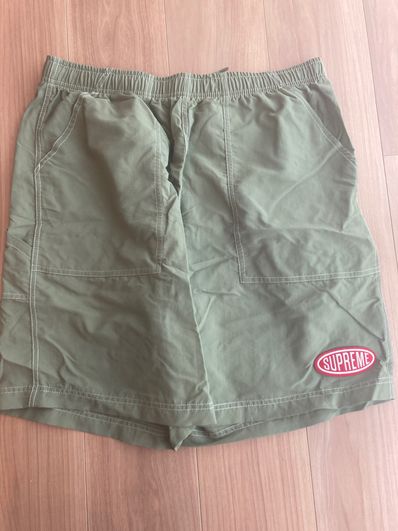 Supreme Nylon Painter Short "Olive" (22SS)