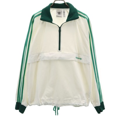 adidas Originals アディダスオリジナルス 長袖 プルオーバー アノラック ウェア XS アイボリー