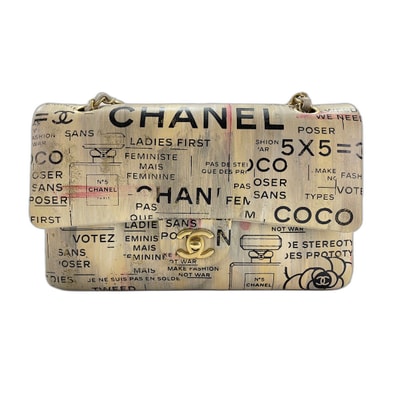 シャネル CHANEL ニュースペーパー ショルダーバッグ【中古】