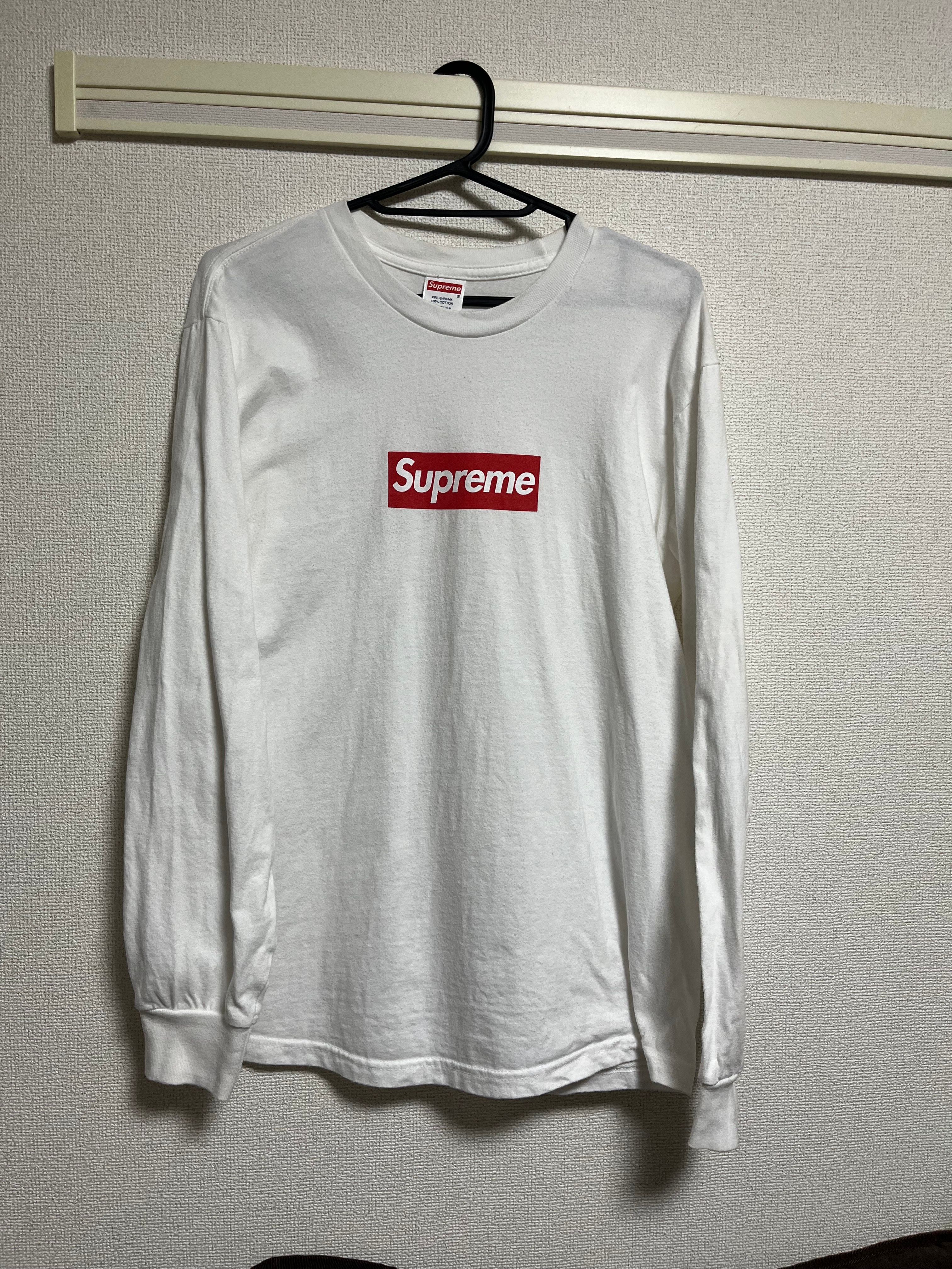 Supreme Box Logo L/S Tee "White"
