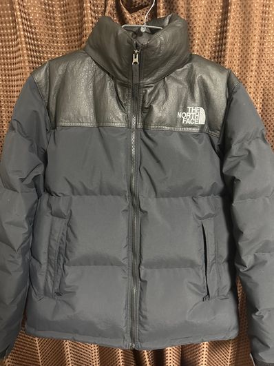 The North Face ALTER Exclusive GTX Leather Nuptse Jacket "Black"
