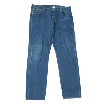 Levi's リーバイス デニムパンツ 90s 501 ストレート デニム パンツ インディゴブルー系 40【中古】